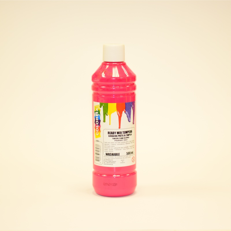 ΤΕΜΠΕΡΑ COLORFIX 500ml PRIMARY RED