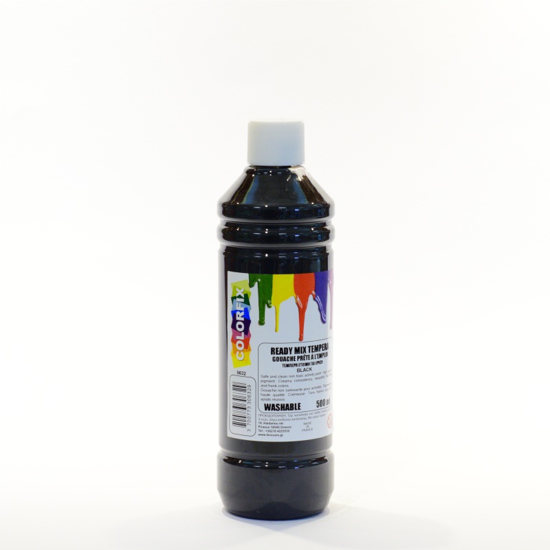 ΤΕΜΠΕΡΑ COLORFIX 500ml BLACK
