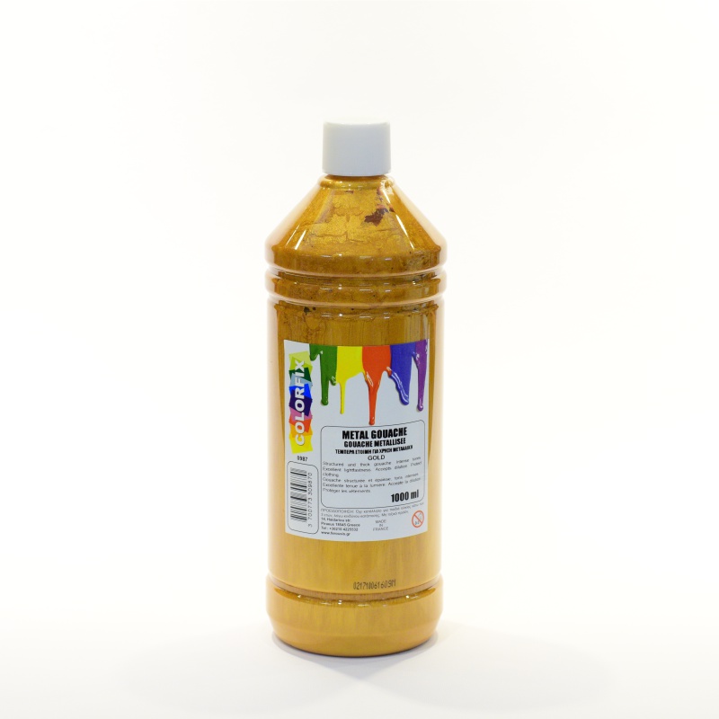 ΤΕΜΠΕΡΑ COLORFIX 1lt METALIC GOLD