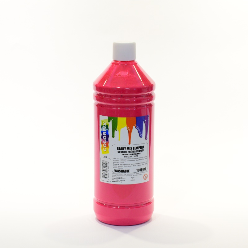 ΤΕΜΠΕΡΑ COLORFIX 1lt PRIMARY RED (magenda)