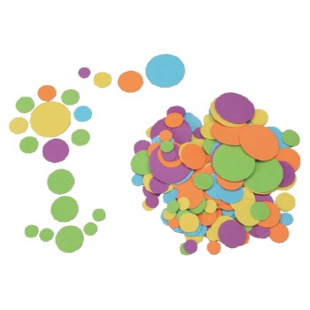 ΑΦΡΩΔΕΣ ΣΧΕΔΙΑ OCOLOR ΣΤΡΟΓΓΥΛΑ ΑΣΟΡΤΙ ΣΕΤ 200τεμ.