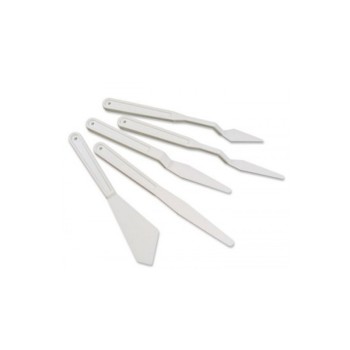 ΣΠΑΤΟΥΛΕΣ ΠΛΑΣΤΙΚΕΣ ΖΩΓΡΑΦΙΚΗΣ OCOLOR ΣΕΤ 5τεμ.