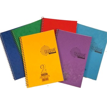 ΤΕΤΡΑΔΙΑ COLORFIX ΣΠΙΡΑΛ TARGET 17Χ25 2ΘΕΜ.(120σελ)