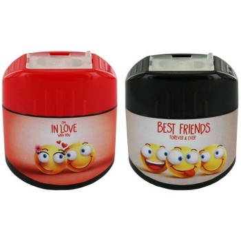 ΞΥΣΤΡΕΣ KUM ΒΑΡΕΛΑΚΙ ΟΒΑΛ SMILE FRIENDS (2/πλο μεταλλικό)