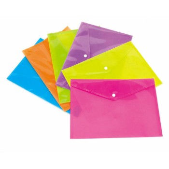 ΦΑΚΕΛΟΣ ΚΟΥΜΠΙ ORNA NEON A4