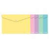 ΦΑΚΕΛΟΣ ΚΟΥΜΠΙ ORNA PASTEL A4 ΣΕΤ 5τεμ.