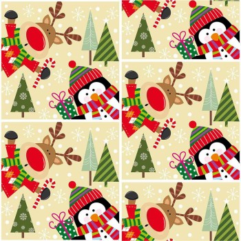 ΧΑΡΤΙ ΠΟΛΥΤΕΛΕΙΑΣ CHRISTMAS ΟFFSET 70x100 cm Νο 121