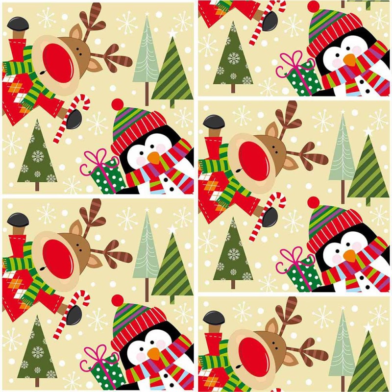 ΧΑΡΤΙ ΠΟΛΥΤΕΛΕΙΑΣ CHRISTMAS ΟFFSET 70x100 cm Νο 121