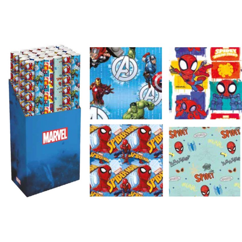 ΧΑΡΤΙ ΠΟΛΥΤΕΛΕΙΑΣ ΣΕ ΡΟΛΛΟ FLORIO ΠΑΙΔΙΚΑ MARVEL 70x200 cm