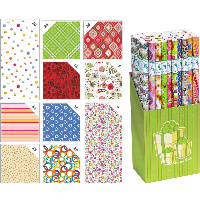 ΧΑΡΤΙ ΠΟΛΥΤΕΛΕΙΑΣ ΣΕ ΡΟΛΛΟ FLORIO ΟΛΟΥ ΤΟΥ ΧΡΟΝΟΥ 70x200 cm