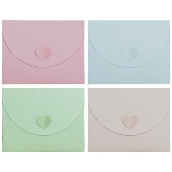 ΚΑΡΤΑΚΙΑ ΕΥΧΕΤΗΡΙΑ PASTEL ΑΣΟΡΤΙ 10χ12