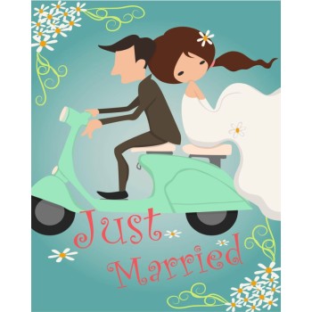 ΚΑΡΤΑΚΙΑ ΕΥΧΕΤΗΡΙΑ ΓΑΜΟΥ 9χ11 WS014