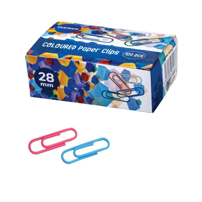 ΣΥΝΔΕΤΗΡΕΣ CENTRUM ΧΡΩΜΑΤΙΣΤΟΙ 28mm 100τεμ.