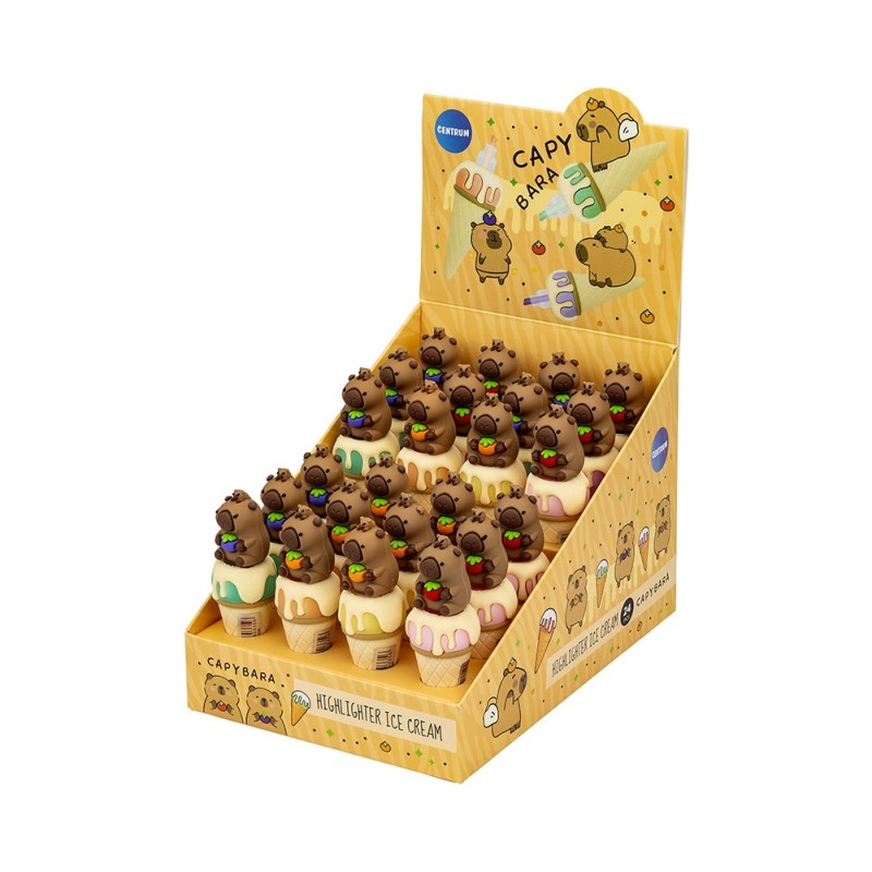 ΜΑΡΚΑΔΟΡΟΙ CENTRUM ΥΠΟΓΡΑΜΜΙΣΗΣ ΜΙΝΙ CAPYBARA ICE CREAM