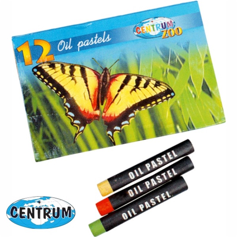 ΚΡΑΓΙΟΝ ΛΑΔΟΠΑΣΤΕΛ CENTRUM ΣΕΤ 12χρωμ.