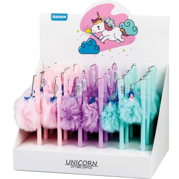 ΣΤΥΛΟ CENTRUM ΔΙΑΡΚΕΙΑΣ UNICORN POMPON 0.7mm