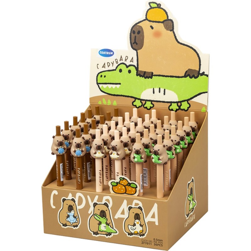 ΣΤΥΛΟ GEL CENTRUM ΑΥΤΟΜΑΤΟ CAPYBARA 0.5mm