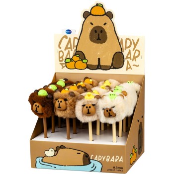 ΣΤΥΛΟ CENTRUM ΔΙΑΡΚΕΙΑΣ CAPYBARA POM PON 0.7mm