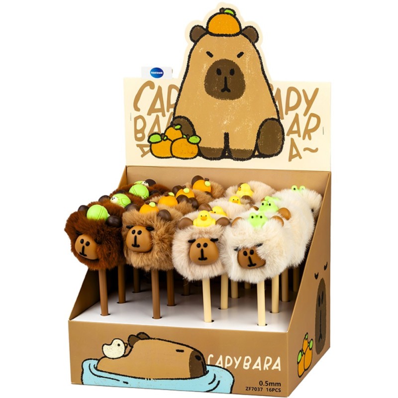 ΣΤΥΛΟ CENTRUM ΔΙΑΡΚΕΙΑΣ CAPYBARA POM PON 0.7mm