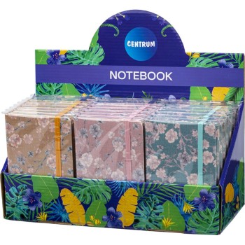 ΣΗΜΕΙΩΜΑΤΑΡΙΟ CENTRUM ΛΟΥΛΟΥΔΙΑ Α6 9x14cm (80 σελ. με λάστιχο)