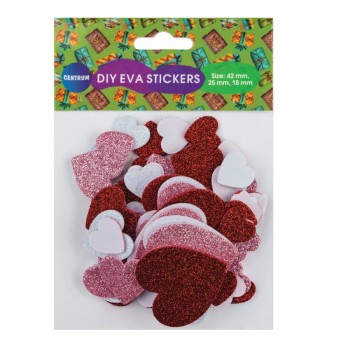 ΑΦΡΩΔΕΣ ΣΧΕΔΙΑ CENTRUM GLITTER ΚΑΡΔΙΕΣ