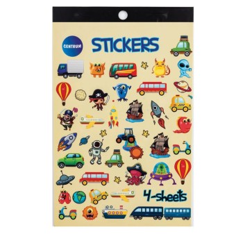 ΑΥΤΟΚΟΛΛΗΤΑ CENTRUM ΜΠΛΟΚ BOYS 4φυλ.