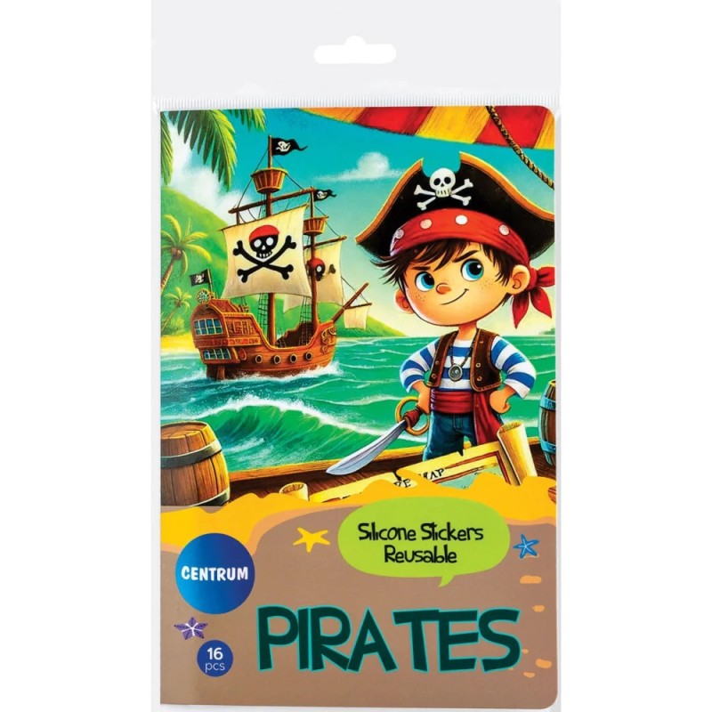 ΑΥΤΟΚΟΛΛΗΤΑ CENTRUM SILICONE PIRATES