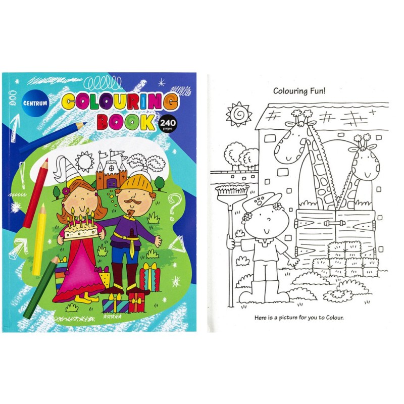 ΒΙΒΛΙΑ ΖΩΓΡΑΦΙΚΗΣ CENTRUM COLOURING BOOK 210x285 (240 σελ.)