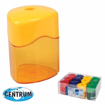 ΞΥΣΤΡΕΣ CENTRUM ΒΑΡΕΛΑΚΙ ΔΙΑΦ. ΧΡΩΜΑΤΙΣΤΟ (μονή μεταλλική ξύστρα)