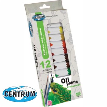 ΧΡΩΜΑΤΑ ΣΕΤ ΛΑΔΙΟΥ CENTRUM 12 ΧΡΩΜ. 12ml