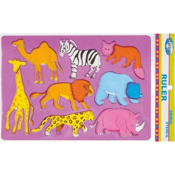 ΣΤΕΝΣΙΛ ΣΧΕΔΙΩΝ CENTRUM ΖΩΑ (σε 3 σχέδια)