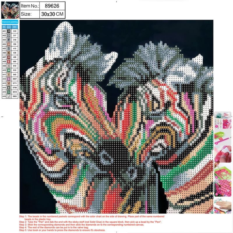 ΚΑΤΑΣΚΕΥΕΣ DIAMOND PAINTING 30x30 89626