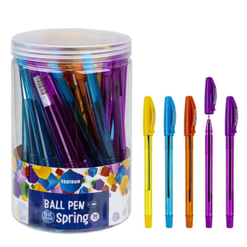 ΣΤΥΛΟ CENTRUM ΔΙΑΡΚΕΙΑΣ SPRING  0.7mm (σε βάζο 36τεμ.)