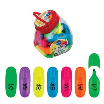 ΜΑΡΚΑΔΟΡΟΙ CENTRUM ΥΠΟΓΡΑΜΜΙΣΗΣ ΦΩΣΦΟΡΟΥΧΟΙ ΜΙΝΙ (σε βάζο 36τεμ)