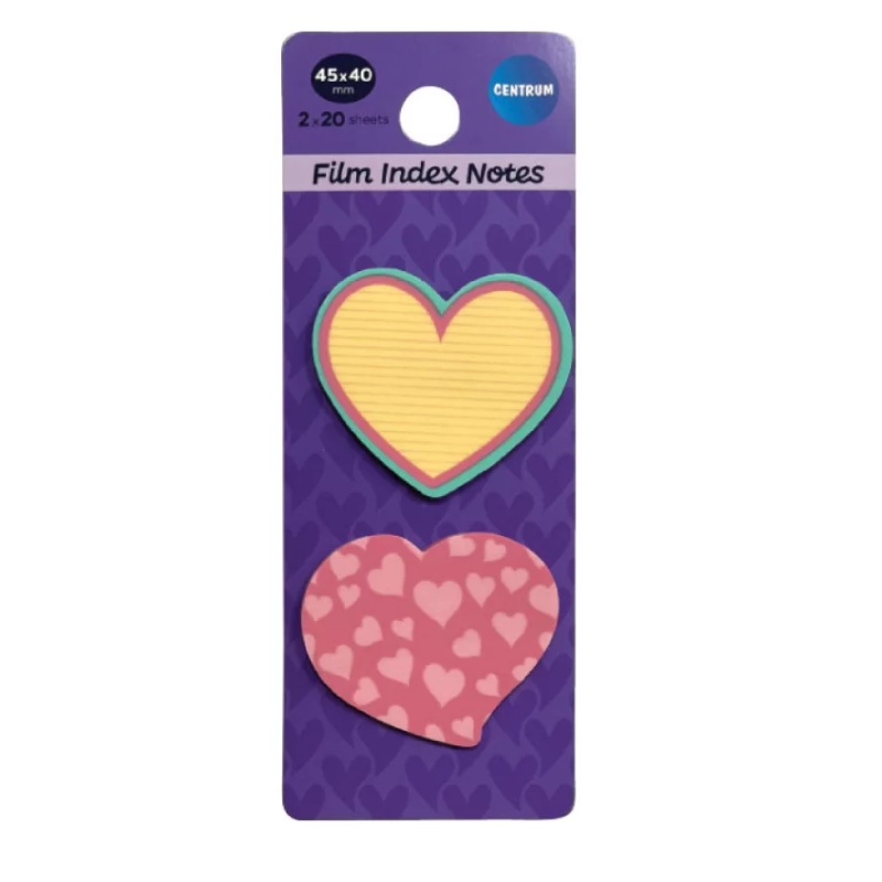 ΣΕΛΙΔΟΔΕΙΚΤΕΣ CENTRUM FILM ΚΑΡΔΙΑ 45x40mm (20φυλ.)