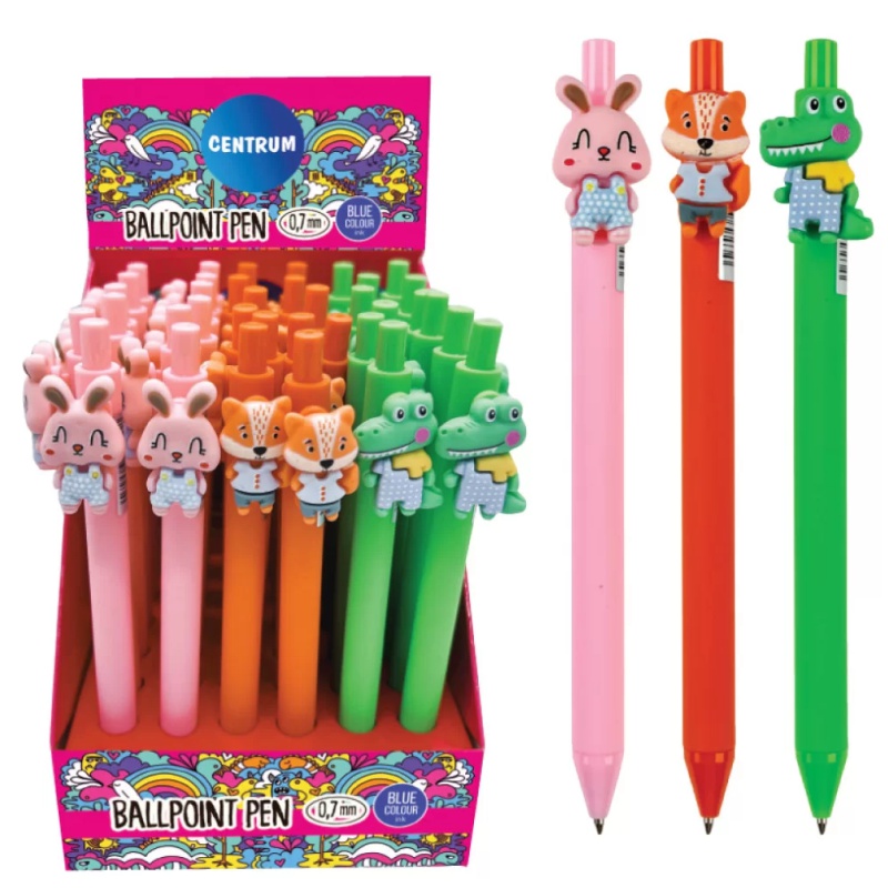 ΣΤΥΛΟ CENTRUM ΔΙΑΡΚΕΙΑΣ CUTE ANIMALS 0.7mm