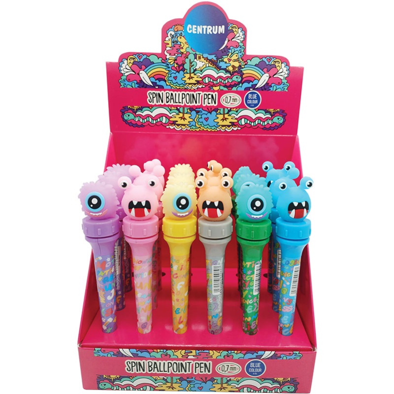 ΣΤΥΛΟ CENTRUM ΔΙΑΡΚΕΙΑΣ SPIN MONSTER 0.7mm