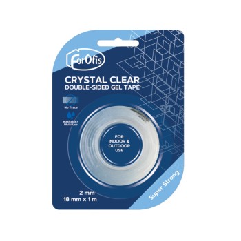 ΣΕΛΟΤΕΙΠ CENTRUM ΔΙΠΛΗΣ ΟΨΕΩΣ CRYSTAL GEL TAPE 18mmx1m (πάχος 2mm)