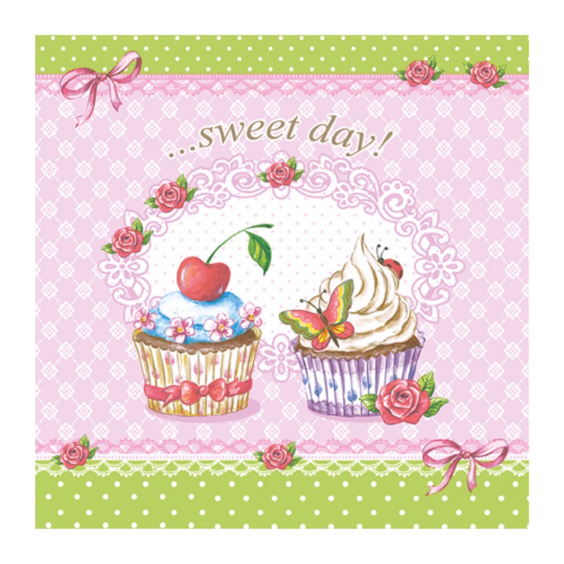 ΧΑΡΤΟΠΕΤΣΕΤΕΣ DECOUPAGE 33χ33cm (πακ. 20 φ.) Νο 361401