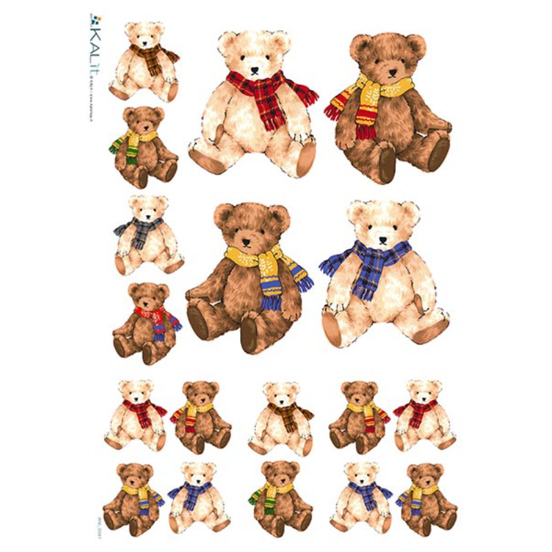 ΡΙΖΟΧΑΡΤΟ DECOUPAGE KALIT 32χ45 ANIMALS