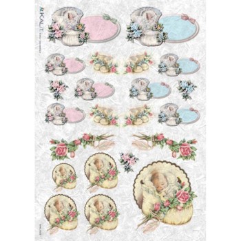 ΡΙΖΟΧΑΡΤΟ DECOUPAGE KALIT 32χ45 KIDS