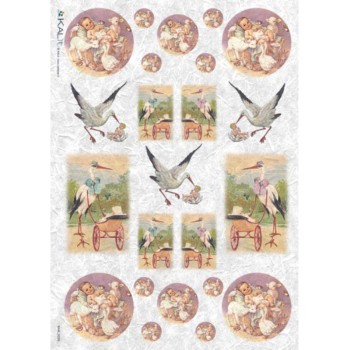 ΡΙΖΟΧΑΡΤΟ DECOUPAGE KALIT 32χ45 KIDS