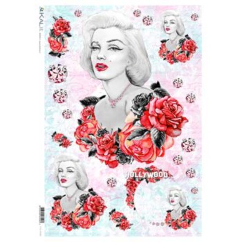 ΡΙΖΟΧΑΡΤΟ DECOUPAGE KALIT 32χ45 ROMANTIC