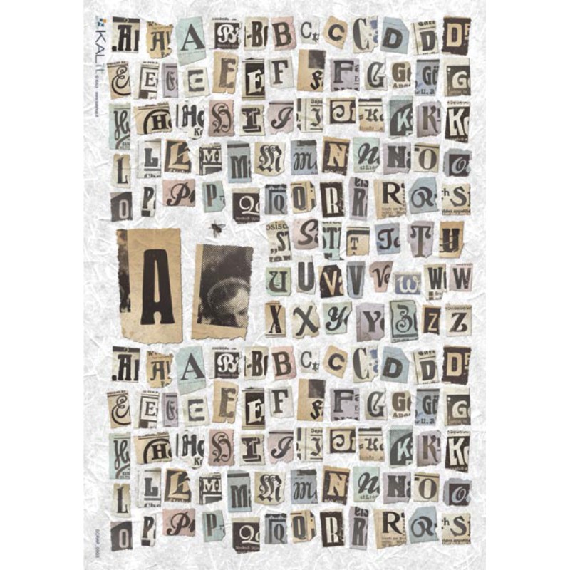 ΡΙΖΟΧΑΡΤΟ DECOUPAGE KALIT 32χ45 SCRAP