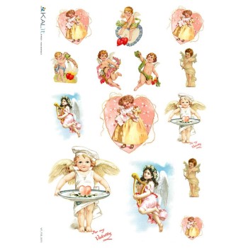 ΡΙΖΟΧΑΡΤΟ DECOUPAGE KALIT 32χ45 VINTAGE