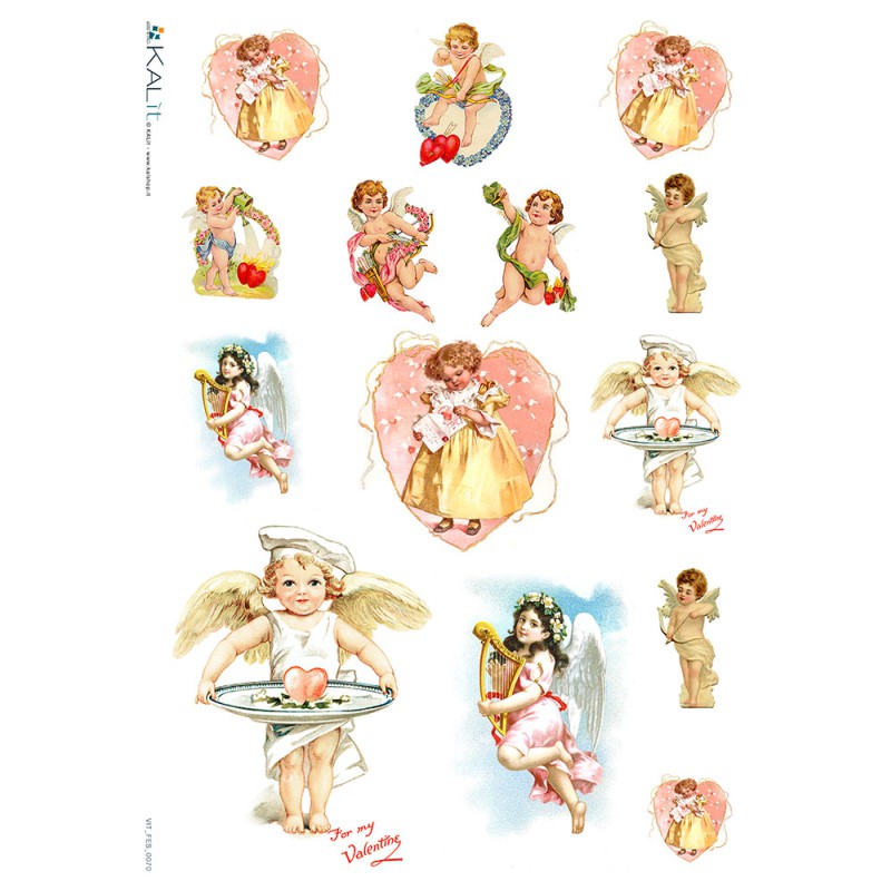 ΡΙΖΟΧΑΡΤΟ DECOUPAGE KALIT 32χ45 VINTAGE