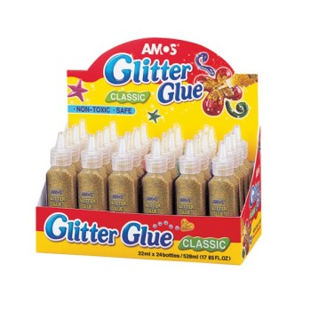 ΧΡΥΣΟΚΟΛΛΕΣ AMOS 22ml ΧΡΥΣΟ