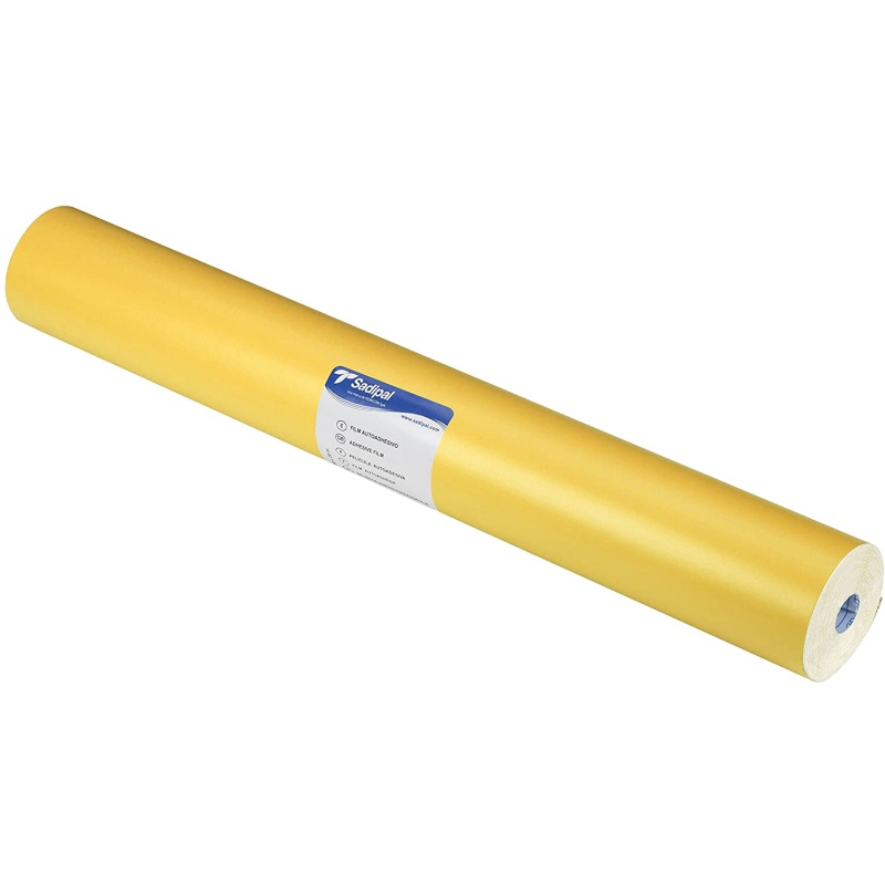 ΡΟΛΟ ΑΥΤΟΚΟΛΛΗΤΟ SADIPAL ΜΟΝΟΧΡΩΜΟ 0,5χ20m ΚΙΤΡΙΝΟ