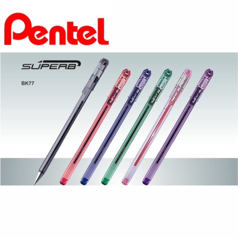 ΣΤΥΛΟ PENTEL ΔΙΑΡΚΕΙΑΣ SUPERB 0.7mm  BK-77