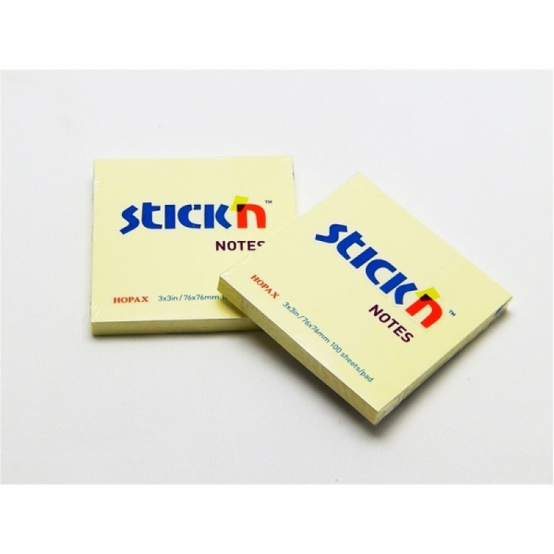 ΧΑΡΤΑΚΙΑ Stick'N ΚΙΤΡΙΝΑ 76Χ76 100Φ